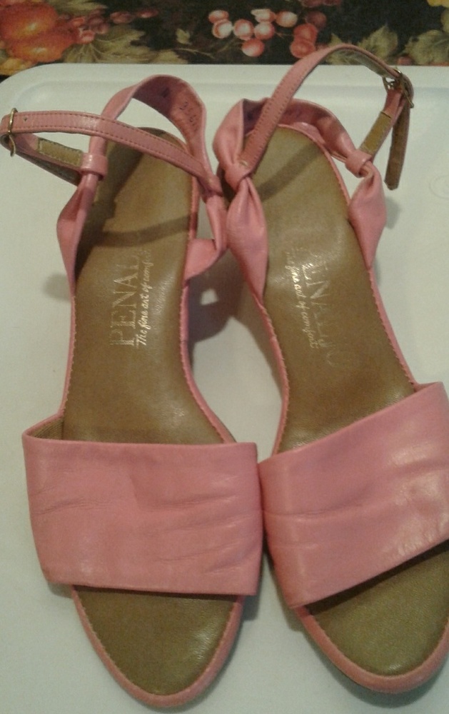 Vintage "Penaljo" Woman's Shoes * Pink Leather